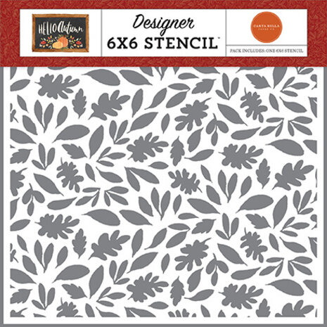 Carta Bella Harvest Leaves 6x6 Inch Stencil (CBHEA122033) (OUTLET) Carta Bella Harvest Leaves 6x6 Inch Stencil (CBHEA122033) (OUTLET)