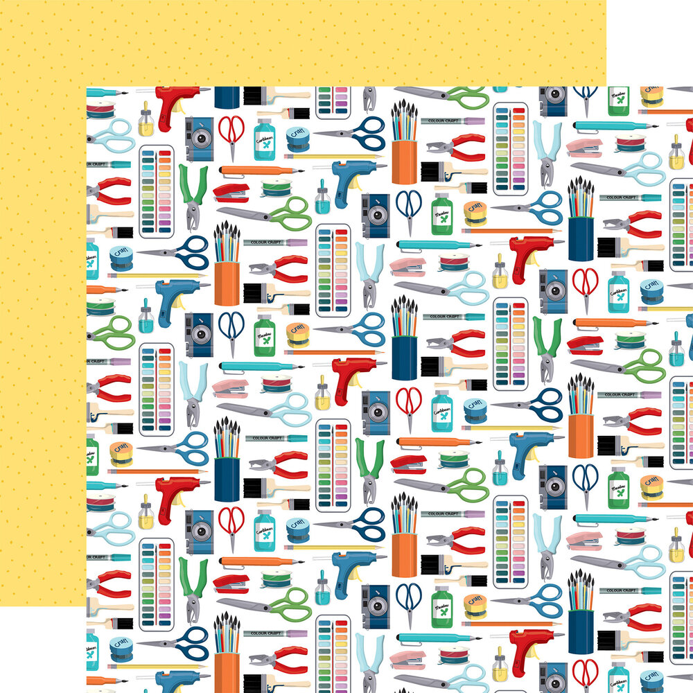 Carta Bella Happy Crafting 6x6 Inch Paper Pad (CBHCR157023) (OUTLET)