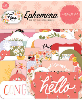 Carta Bella Flora No.5 Ephemera (CBFLON152024) (OUTLET)