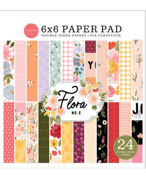 Carta Bella Flora No.5 6x6 Inch Paper Pad (CBFLON152023) (OUTLET) Carta Bella Flora No.5 6x6 Inch Paper Pad (CBFLON152023) (OUTLET)