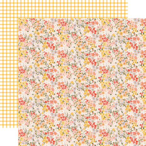 Carta Bella Flora No.5 6x6 Inch Paper Pad (CBFLON152023) (OUTLET)