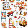 Carta Bella Fall Fun Chipboard Accents (CBFF326021) (OUTLET)