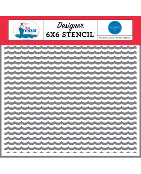 Carta Bella Water Waves Stencil (CBBV161034) (OUTLET) Carta Bella Water Waves Stencil (CBBV161034) (OUTLET)