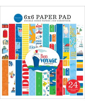 Carta Bella Bon Voyage 6x6 Inch Paper Pad (CBBV161023) (OUTLET)
