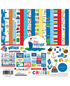 Carta Bella Bon Voyage 12x12 Inch Collection Kit (CBBV161016) (OUTLET) Carta Bella Bon Voyage 12x12 Inch Collection Kit (CBBV161016) (OUTLET)