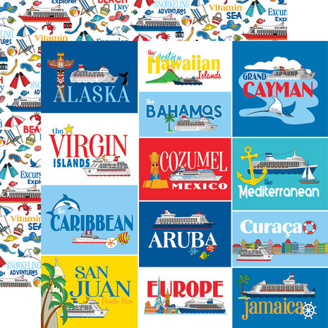 Carta Bella Bon Voyage 12x12 Inch Collection Kit (CBBV161016) (OUTLET) Carta Bella Bon Voyage 12x12 Inch Collection Kit (CBBV161016) (OUTLET)