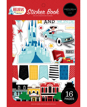 Carta Bella Believe In Magic Sticker Book (CBBIM148029) (OUTLET) Carta Bella Believe In Magic Sticker Book (CBBIM148029) (OUTLET)