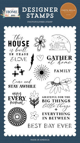 Carta Bella Chaos And Love Designer Stamps (CBAH339044) (OUTLET) Carta Bella Chaos And Love Designer Stamps (CBAH339044) (OUTLET)