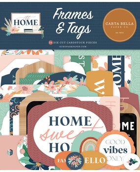 Carta Bella At Home Frames & Tags (CBAH339025) (OUTLET)