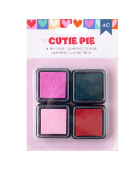 American Crafts Cutie Pie Ink Pads (4pcs) (34027447) (OUTLET)