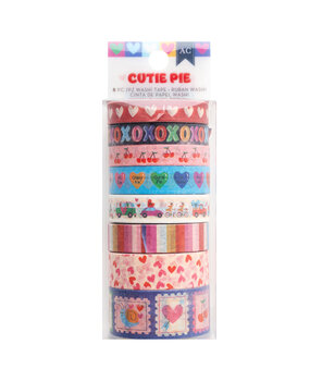 American Crafts Cutie Pie Washi Tape (8pcs) (34027439) (OUTLET)