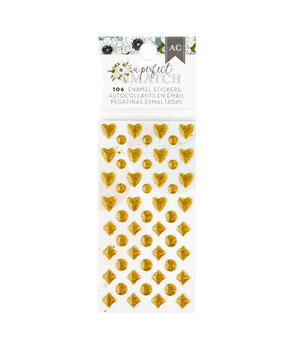 American Crafts A Perfect Match Enamel Stickers (106pcs) (34025965) (OUTLET)