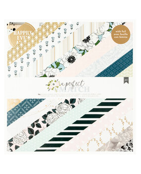 American Crafts A Perfect Match 12x12 Inch Paper Pad (34025957) (OUTLET) American Crafts A Perfect Match 12x12 Inch Paper Pad (34025957) (OUTLET)