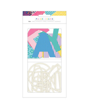 American Crafts Paige Evans Blooming Wild Embellishment Alpha (40pcs) (34014069) (OUTLET) American Crafts Paige Evans Blooming Wild Embellishment Alpha (40pcs) (34014069) (OUTLET)