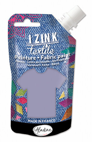 Aladine Izink Textile Gris Fonce Flanelle Fabric Paint (80ml) (80733) (OUTLET) Aladine Izink Textile Gris Fonce Flanelle Fabric Paint (80ml) (80733) (OUTLET)