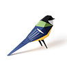 Plego Bird Collection Parus Major Paper Kit Plego Bird Collection Parus Major Paper Kit