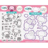 Carlijn Design Love you Alotl Stamp & Die DUO (CDJD-0069/CDJD-0070)