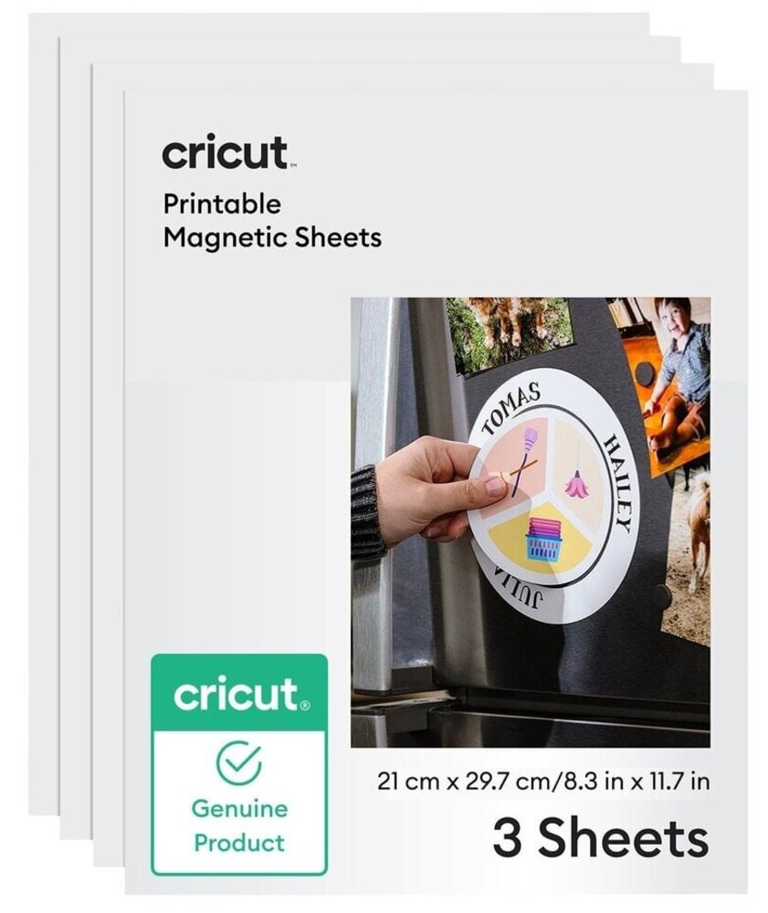 Cricut Printable Magnet Sheets A4 White (2012792) Cricut Printable Magnet Sheets A4 White (2012792)