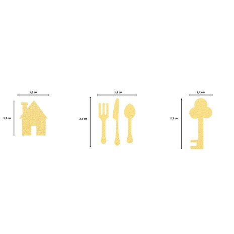 Vaessen Creative Figuurpons Set Nieuwe Woning (3pcs) (2137-222) Vaessen Creative Figuurpons Set Nieuwe Woning (3pcs) (2137-222)