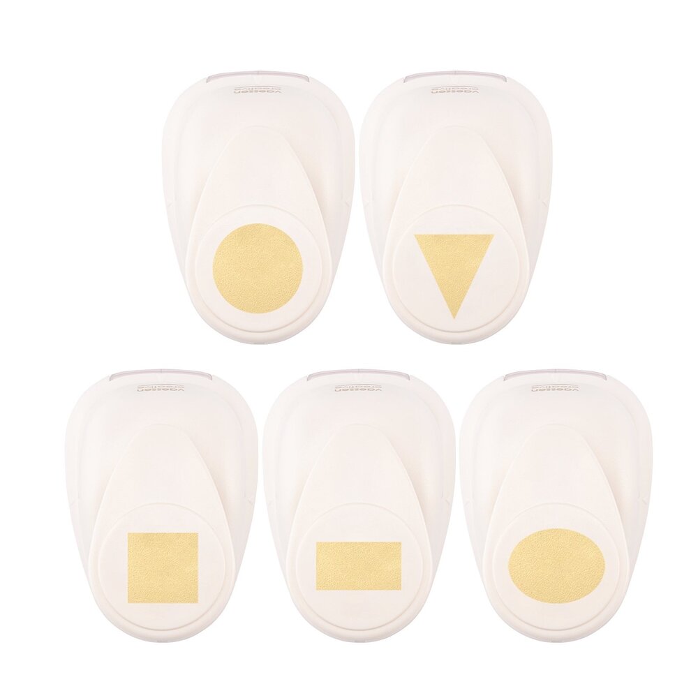 Vaessen Creative Figuurpons Set Basisvormen (5pcs) (2137-223) Vaessen Creative Figuurpons Set Basisvormen (5pcs) (2137-223)