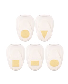 Vaessen Creative Figuurpons Set Basisvormen (5pcs) (2137-223) Vaessen Creative Figuurpons Set Basisvormen (5pcs) (2137-223)