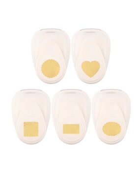 Vaessen Creative Figuurpons Set Basisvormen Geschulpt (5pcs) (2137-224) Vaessen Creative Figuurpons Set Basisvormen Geschulpt (5pcs) (2137-224)