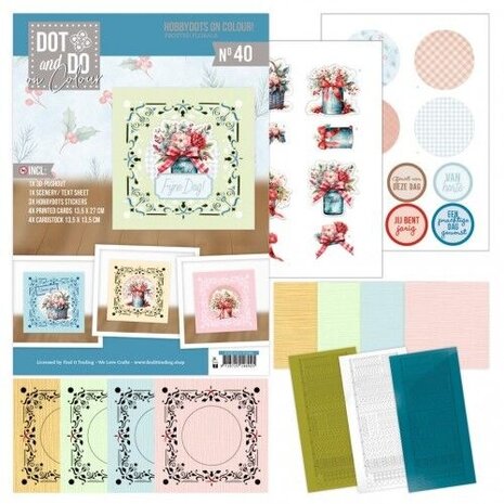 Find It Trading Dot and Do Hobbydots on Colour Frosted Floral (DODOOC10040) Find It Trading Dot and Do Hobbydots on Colour Frosted Floral (DODOOC10040)