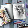 Yanican Color Fairies A4 Coloring Book Yanican Color Fairies A4 Coloring Book