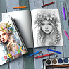 Yanican Color Fairies A4 Coloring Book Yanican Color Fairies A4 Coloring Book