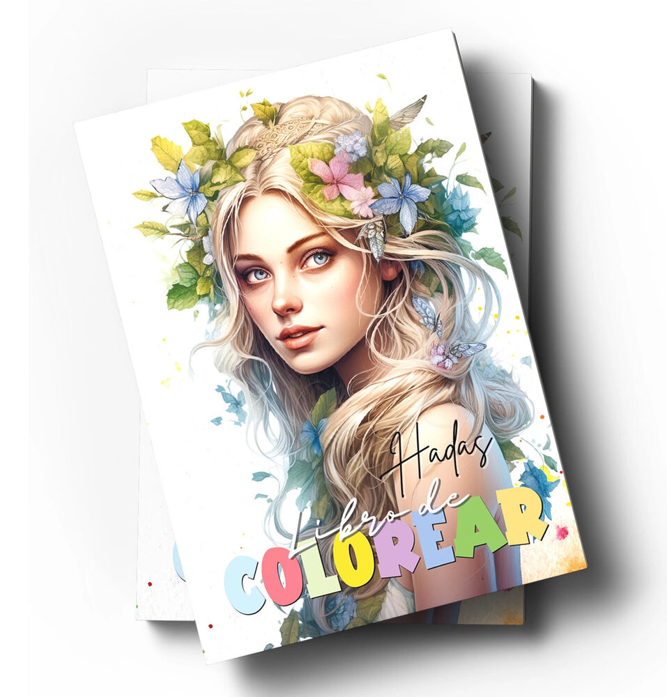 Yanican Color Fairies A4 Coloring Book Yanican Color Fairies A4 Coloring Book