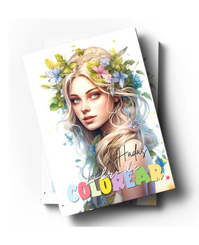 Yanican Color Fairies A4 Coloring Book Yanican Color Fairies A4 Coloring Book