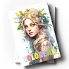 Yanican Color Fairies A4 Coloring Book Yanican Color Fairies A4 Coloring Book