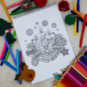 ColorFall Editions Ambiance de Noël A4 Coloring Book ColorFall Editions Ambiance de Noël A4 Coloring Book
