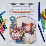 ColorFall Editions Cupcakes & Chocolats Vol.2 A4 Coloring Book