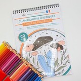 ColorFall Editions Champignons Mystiques A4 Coloring Book