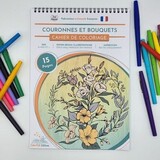 ColorFall Editions Couronnes et Bouquets A4 Coloring Book