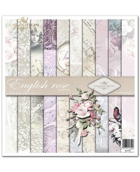 ITD Collection English Rose 12x12 Inch Paper Pad (SLS 001)