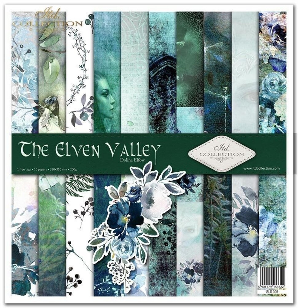 ITD Collection The Envy Valley 12x12 Inch Paper Pad (SLS 005)