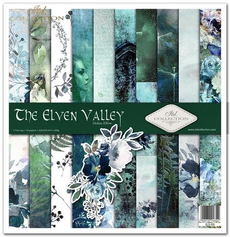 ITD Collection The Envy Valley 12x12 Inch Paper Pad (SLS 005)