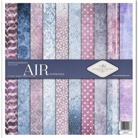 ITD Collection Four Elements Air 12x12 Inch Paper Pad (SLS 011)
