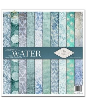 ITD Collection Four Elements Water 12x12 Inch Paper Pad (SLS 012)