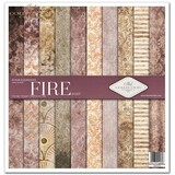 ITD Collection Four Elements Fire 12x12 Inch Paper Pad (SLS 014)