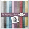 ITD Collection Retro Polka Dots 12x12 Inch Paper Pad (SLS 015)