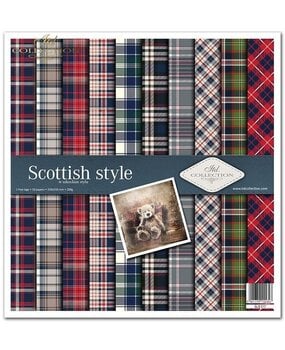 ITD Collection Scottish Style 12x12 Inch Paper Pad (SLS 017)