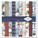 ITD Collection Wonderful Christmas Time 12x12 Inch Paper Pad (SLS 018)