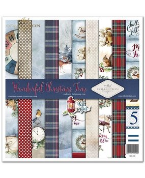 ITD Collection Wonderful Christmas Time 12x12 Inch Paper Pad (SLS 018)