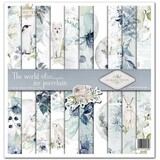 ITD Collection The World of Ice Porcelain 12x12 Inch Paper Pad (SLS 020)