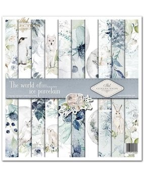 ITD Collection The World of Ice Porcelain 12x12 Inch Paper Pad (SLS 020)