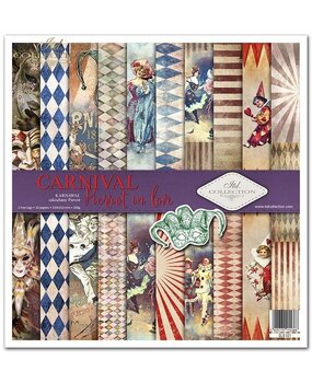 ITD Collection Carnival Pierrot in Love 12x12 Inch Paper Pad (SLS 021)