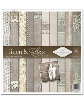 ITD Collection Linen & Lace 12x12 Inch Paper Pad (SLS 026)